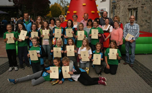 Erste Frauenhandballerinnen